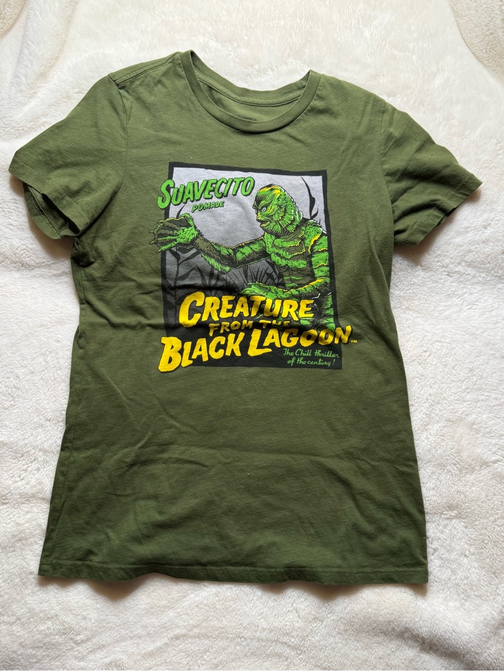 Green 'Creature From The Black Lagoon' Graphic Tee